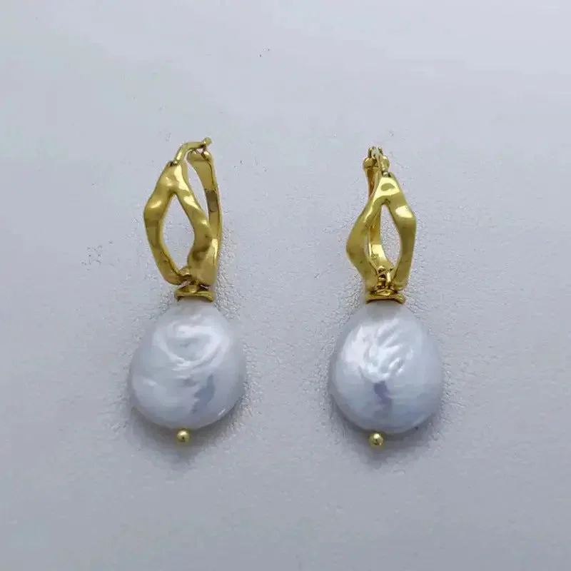 18K Gold Earrings