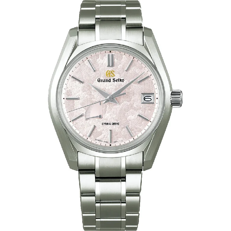 Women’s rings with raw moonstone for mystique -Pre-Owned Grand Seiko "Spring"