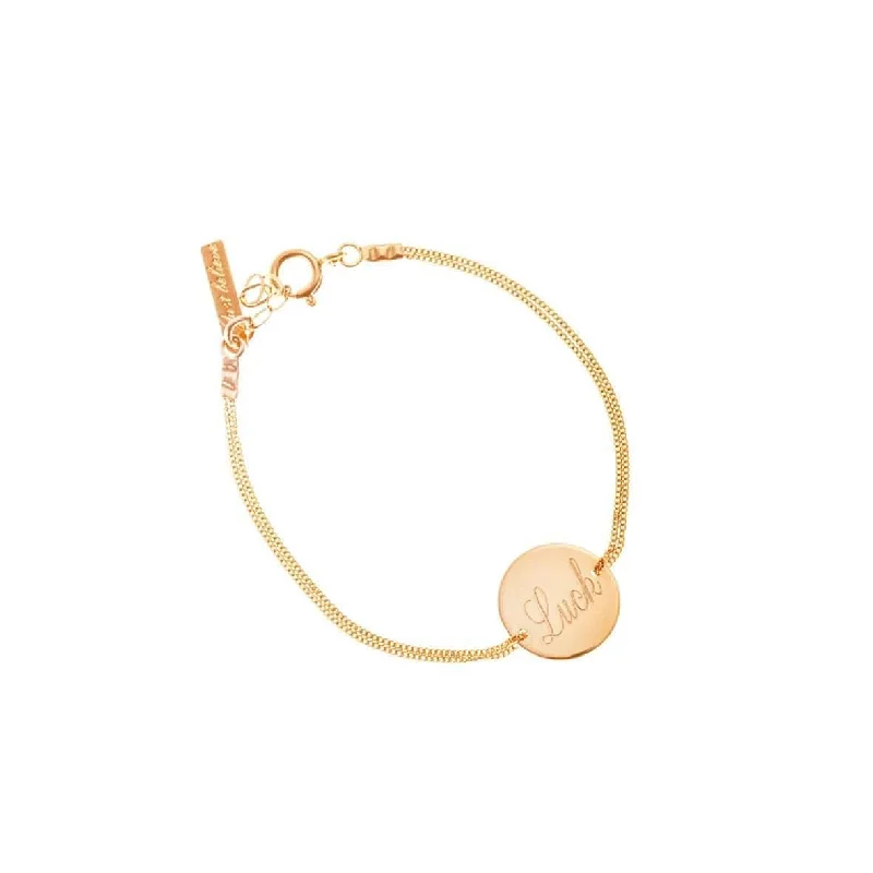 Best bangle bracelets for stacking with delicate and thin designs for layering-Small Coin Bracelet